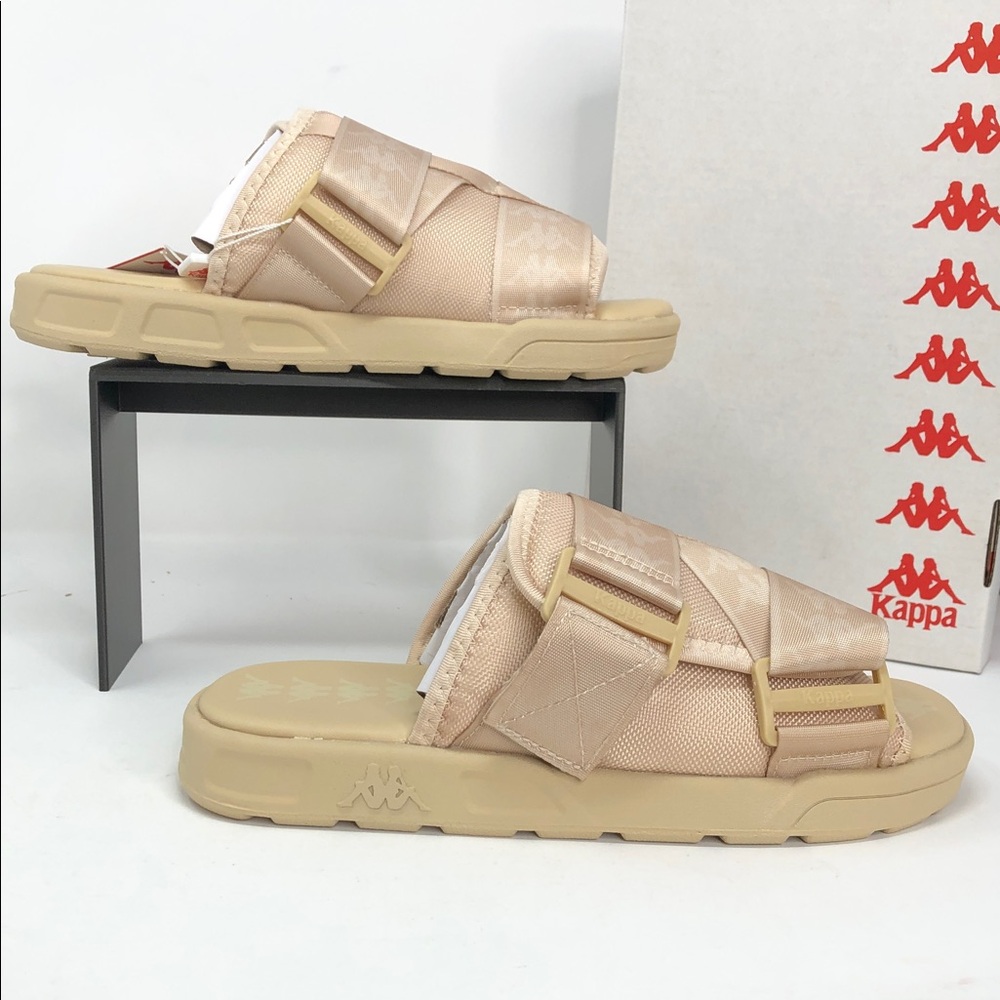 Kappa Men’s 222 Banda Mitel 1 Beige 304KUQ0 Slides - Size 9